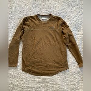 Men’s Columbia Long Sleeve shirt | Brown | Size Large